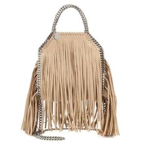 Stella McCartney Falabella Mini Fringe Tote Bag